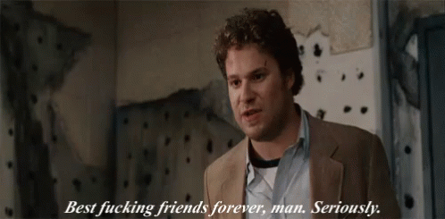 Pineapple Express GIF - Best Fucking Friends Forever Bff Seriously GIFs
