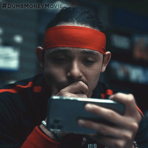 Watching On My Cellphone Marcus GIF - Watching On My Cellphone Marcus Anthony Ramos GIFs