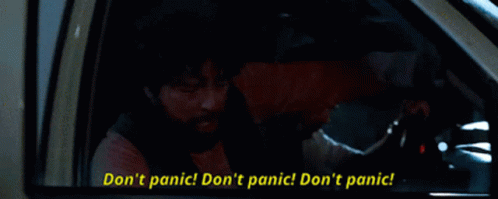 Due Date Ethan Tremblay GIF - Due Date Ethan Tremblay Dont Panic Dont Panic Dont Panic GIFs