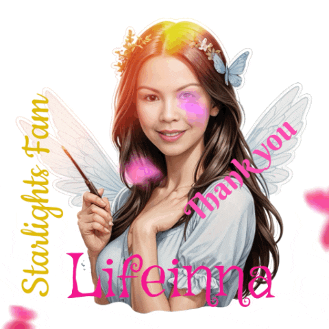 a picture of a woman with wings and the words thank you