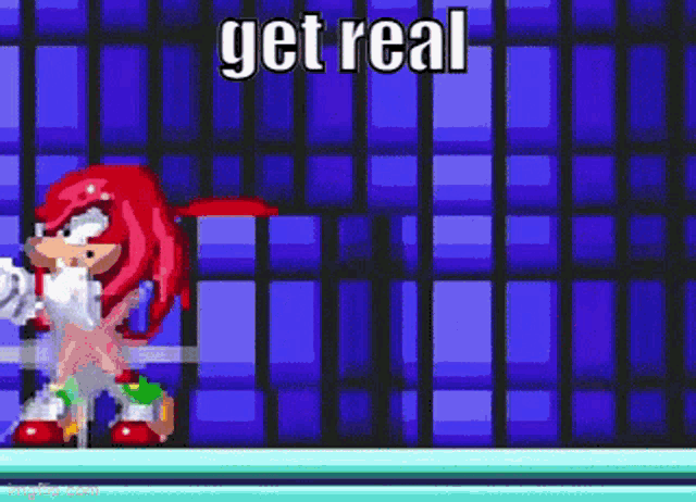 Sonic The Hedgehog Get Real GIF - Sonic The Hedgehog Get Real Sonic3and Knuckles GIFs