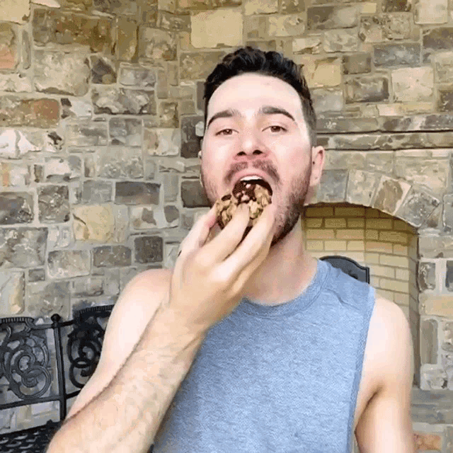 Eating Justin Schuble GIF - Eating Justin Schuble Hungry GIFs