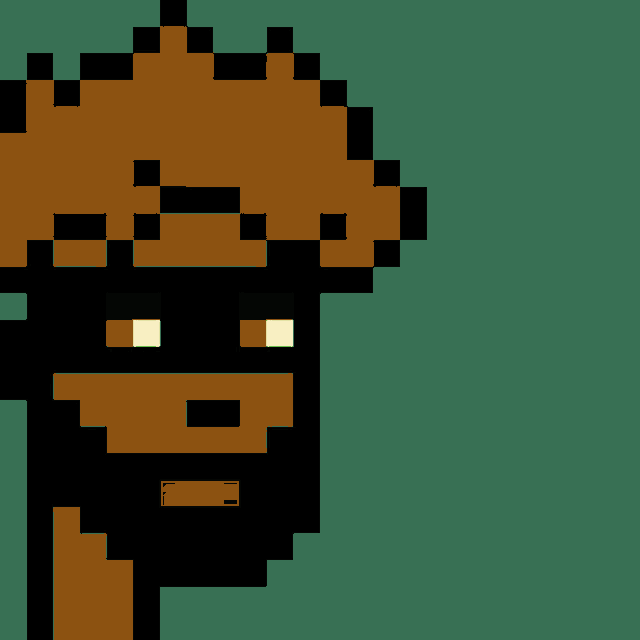 a pixel art of a man holding a bag of money with a dollar sign on it