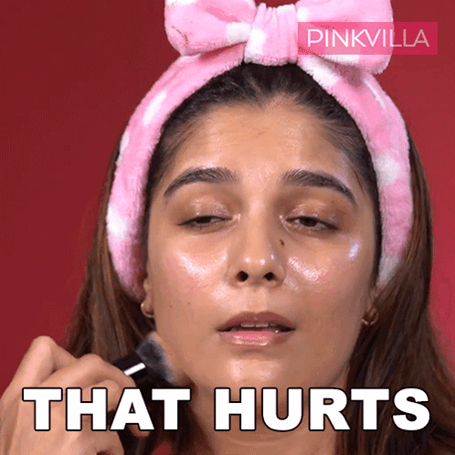 That Hurts Pooja Gor GIF - That Hurts Pooja Gor Pinkvilla GIFs