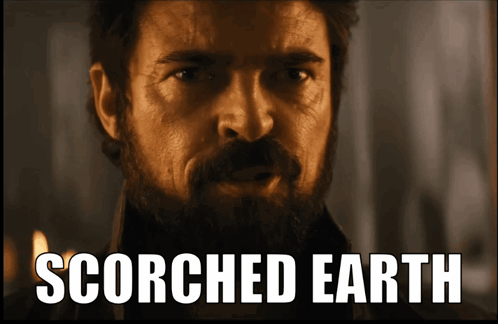 Billy Butcher Scorched Earth GIF - Billy Butcher Scorched Earth Scorched Earf GIFs