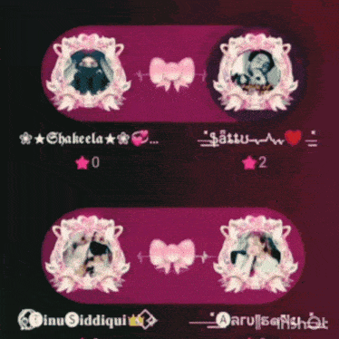 a pink and white background with the words inshot on the bottom right