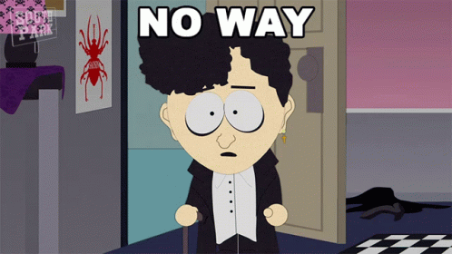 No Way Michael GIF - No Way Michael South Park GIFs
