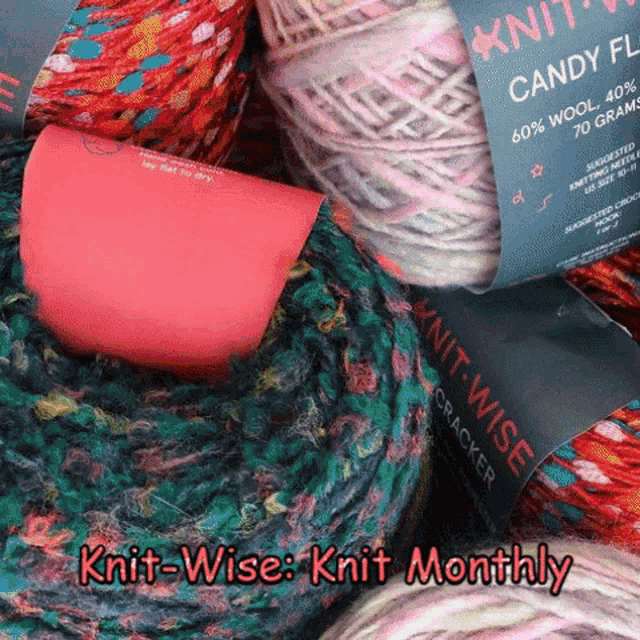 Kit For Knitting Crochet Gifts GIF