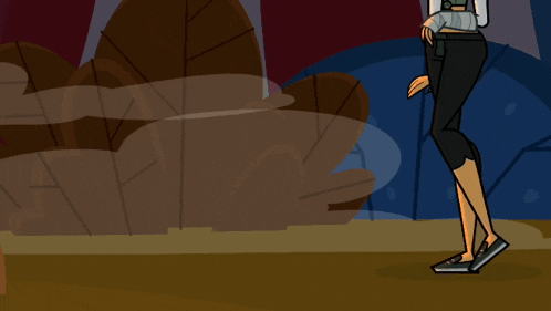 a cartoon drawing of a woman with a bandaged arm