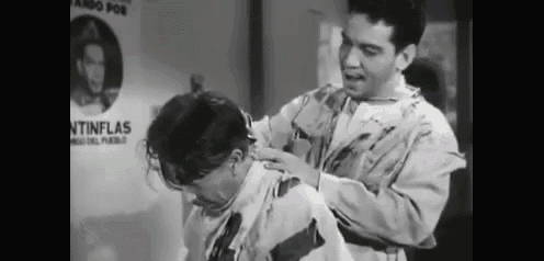 Cantinflas Cut Hair GIF - Cantinflas Cut Hair Barber GIFs