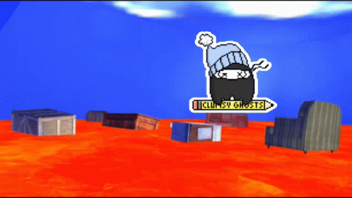Clumsy Ghosts Floor Is Lava GIF - Clumsy Ghosts Floor Is Lava Lava GIFs