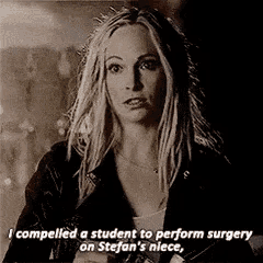 Caroline Forbes Tvd GIF