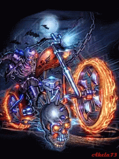 Fire Motorcycle GIF - Fire Motorcycle Drako1132 GIFs