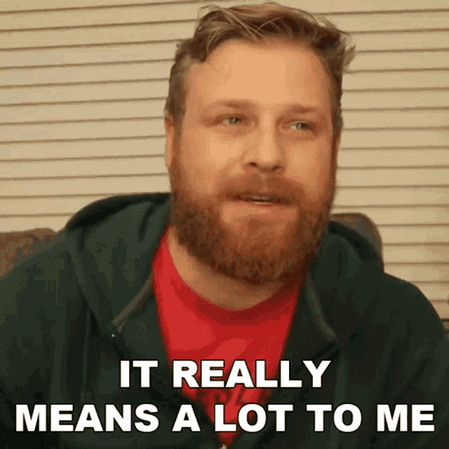 It Really Means A Lot To Me Grady Smith GIF - It Really Means A Lot To Me Grady Smith It Means The World To Me GIFs