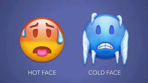 Hot Face Cold Face GIF - Hot Face Cold Face Gg12345 GIFs