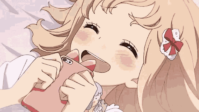 Bed Pink GIF - Bed Pink Anime GIFs
