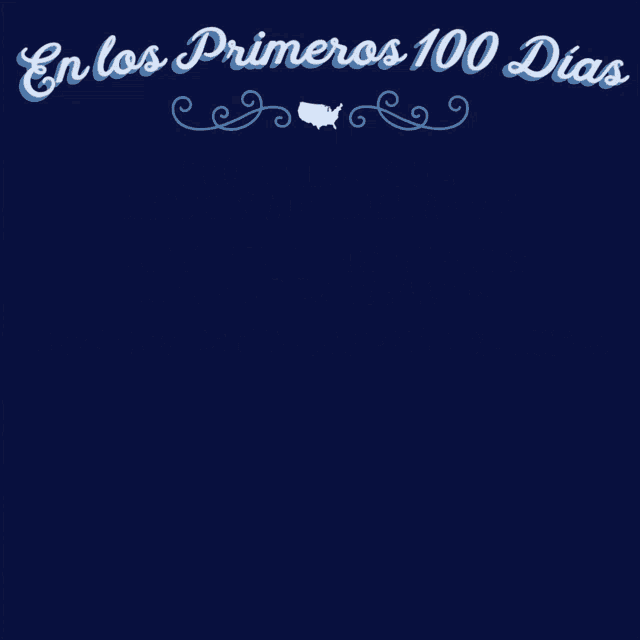 a poster that says en los primeros 100 dias 200 millones de vacunas administradas 160 millones de cheques han sido entregados