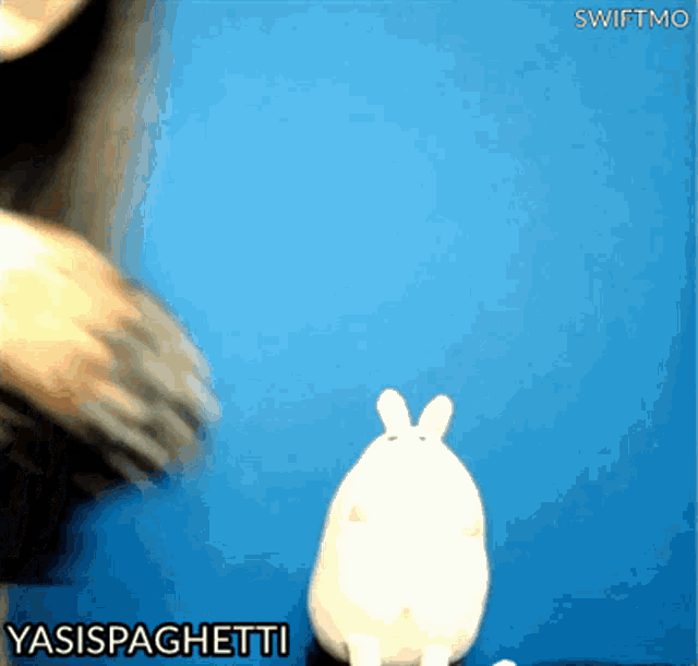 a stuffed animal with the word yasispaghetti written on it