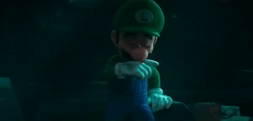 Luigi Mario Bros GIF - Luigi Mario Bros Shy Guy GIFs