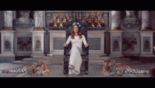 ❤️ GIF - Lana Del Rey Music Video Tigers GIFs