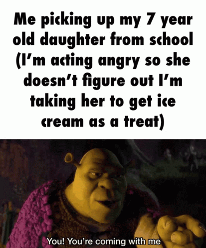 Shrek Daughter GIF - Shrek Daughter Ice Cream GIFs