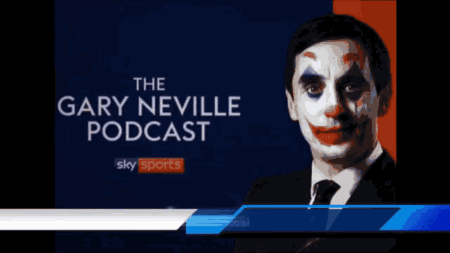Gary Neville Liverpool Are The Best GIF - Gary Neville Liverpool Are The Best Joker GIFs