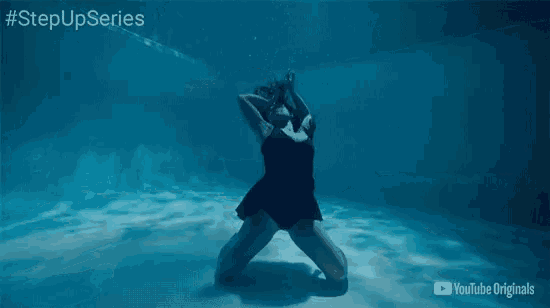 Underwater Dance Off GIF