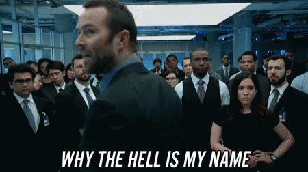 Why The Hell GIF - Blindspot Jane Doe Why Is My Name GIFs