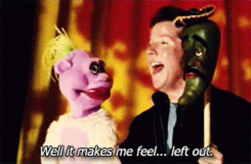 Jeff Dunham Well It Makes Me Feel Left Out GIF - Jeff Dunham Well It Makes Me Feel Left Out Left Out GIFs