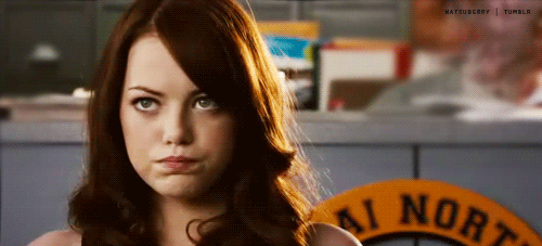 Now, Can We Please Talk About Anything Else? GIF - Easy A Bored Emma Stone GIFs
