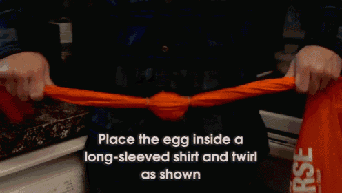 Scrambled Hard Boiled Eggs?! What Will Science Do Next? GIF