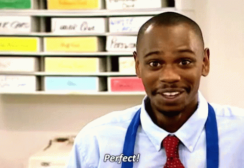 Perfect Dave Chappelle GIF - Perfect Dave Chappelle Nice One GIFs