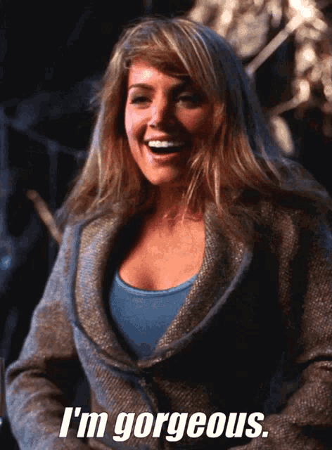 Erica Durance Gorgeous GIF - Erica Durance Gorgeous Look At These GIFs