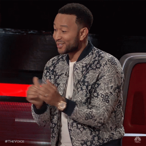 Double Thumbs Up John Legend GIF - Double Thumbs Up John Legend The Voice GIFs