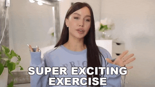 Super Exciting Exercise Lisa Alexandra GIF - Super Exciting Exercise Lisa Alexandra Coco Lili GIFs