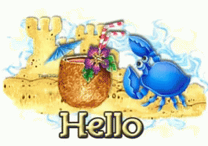 Crab Hello GIF - Crab Hello Sand GIFs