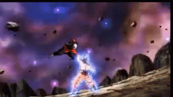 Goku Attack GIF - Goku Attack Jiren GIFs