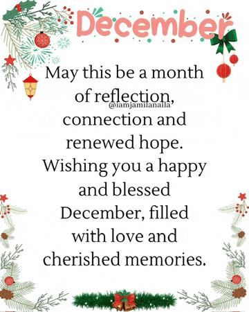 may this be a month of reflection connection and renewed hope