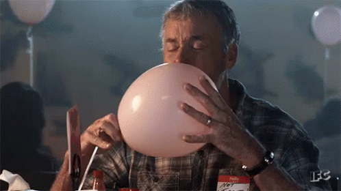 Can'T Take It GIF - Balloon Bite Angry GIFs