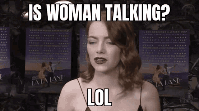 Ryan Gosling Woman Talking GIF