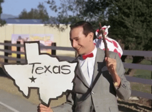 Texas Pewie Herman GIF