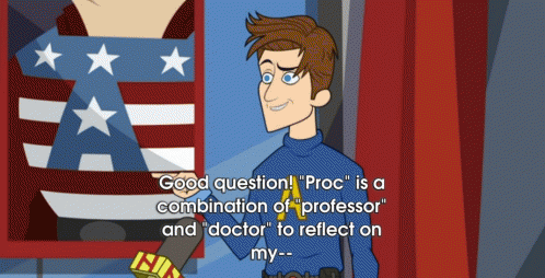 Easily Distracted GIF - The Awesomes Pro Professor GIFs