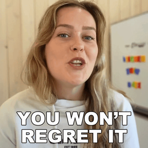 You Wont Regret It Crystal Drinkwalter GIF - You Wont Regret It Crystal Drinkwalter Vanwives GIFs