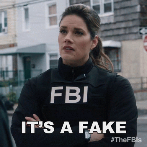 Its A Fake Maggie Bell GIF - Its A Fake Maggie Bell Missy Peregrym GIFs