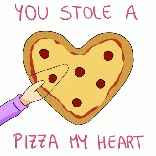 Love Heart GIF - Love Heart Pizza GIFs