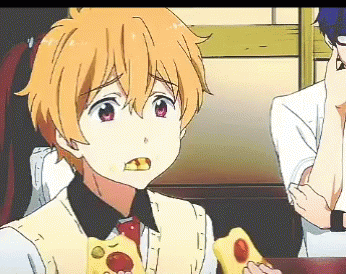 Anime Pizza GIF - Anime Pizza Eat GIFs