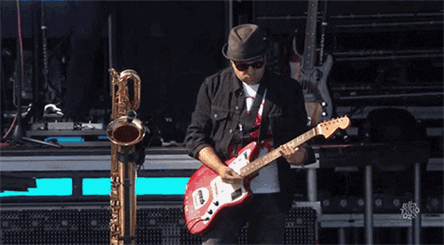 Jamming Out Rocking Out GIF - Jamming Out Rocking Out Guitarist GIFs