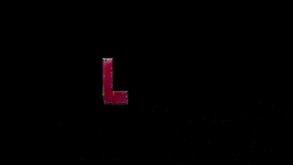 the word lfg is displayed in red and yellow on a black background