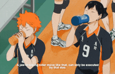 a jaw dropping killer move like that can only be executed by that duo.