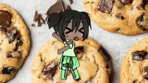 Gacha Cookie Dance GIF - Gacha Cookie Dance Food GIFs